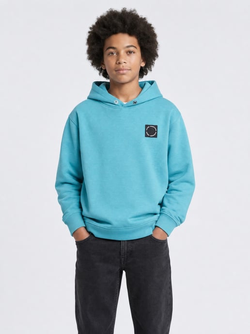 Petrol Industries - Jongens Relaxed hoodie millrun - Blauw - Image 3