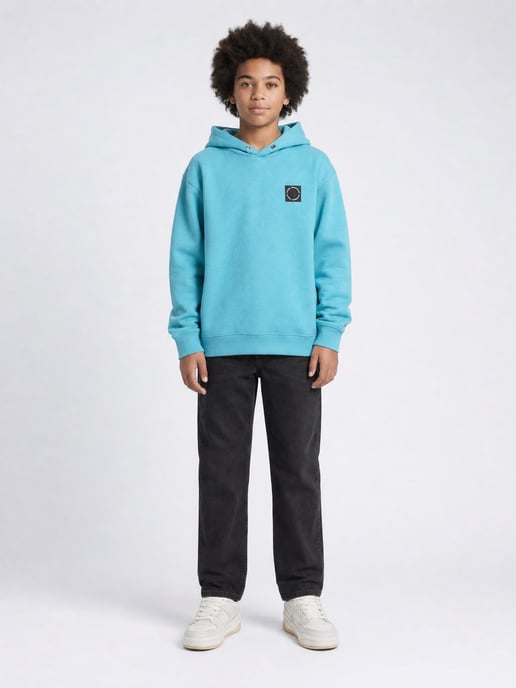 Petrol Industries - Jongens Relaxed hoodie millrun - Blauw - Image 5