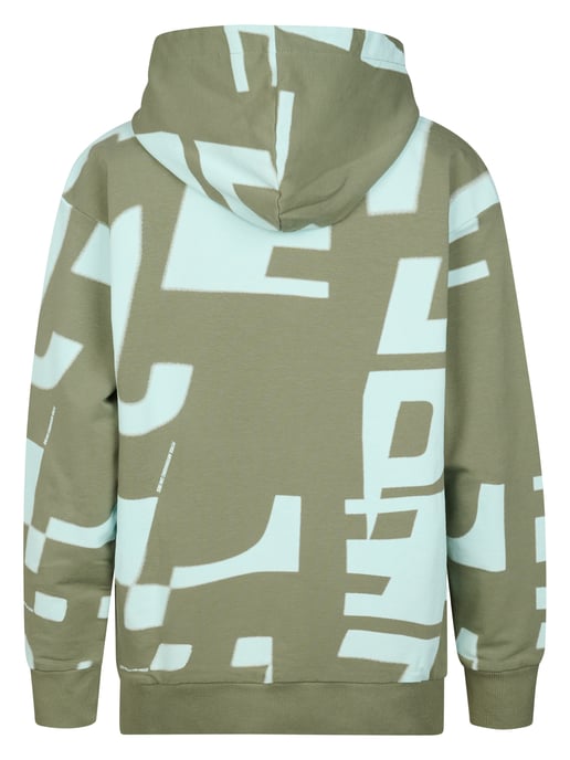 Petrol Industries - All-over Print Hoodie Laguna Boys - Green - Image 2