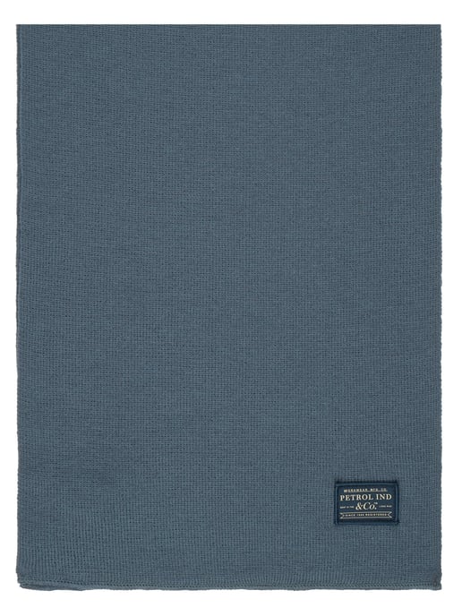 Petrol Industries - Heren Fijngebreide sjaal forgehouse - Blauw - Image 2