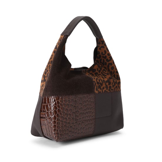 Kurt Geiger London Suede Mini Brixton Slouch Hobo Bag - Image 3