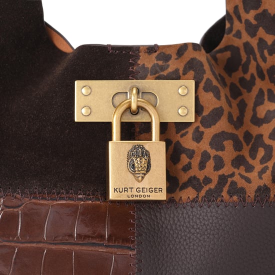 Kurt Geiger London Suede Mini Brixton Slouch Hobo Bag - Image 4