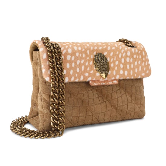 Kurt Geiger London Suede Leather Mini Soho Bag - Image 2