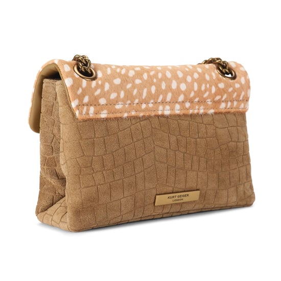 Kurt Geiger London Suede Leather Mini Soho Bag - Image 3