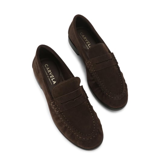 Carvela Suede Santi Loafer Loafers - Image 2