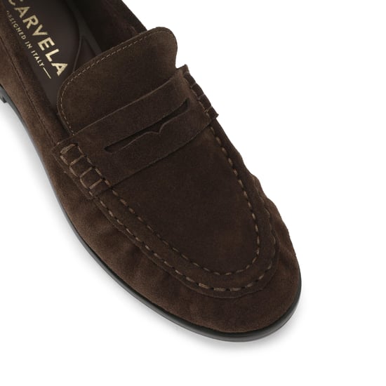 Carvela Suede Santi Loafer Loafers - Image 4