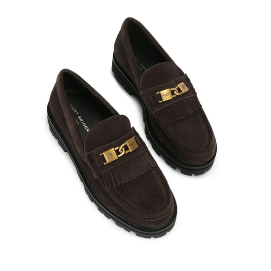 Kurt Geiger London Suede Kingsley Chunky Loafer Loafers - Image 2
