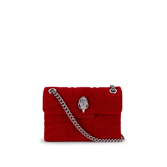 Kurt Geiger London Suede Mini Union Jack Bag - Image 1