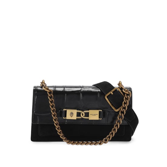 Kurt Geiger London Suede Kingsley East West Bag - Image 1