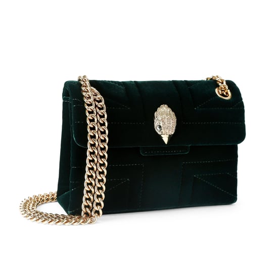 Kurt Geiger London Velvet Mini Union Jack Bag - Image 2