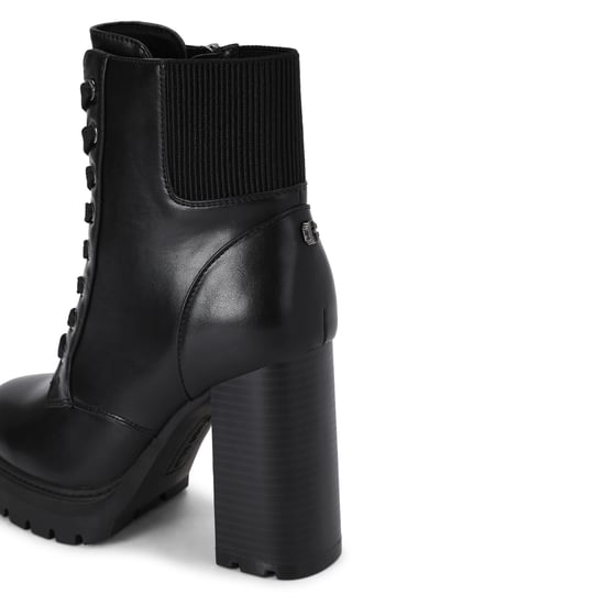 Carvela Boulder Super High Ankle Boots - Image 4