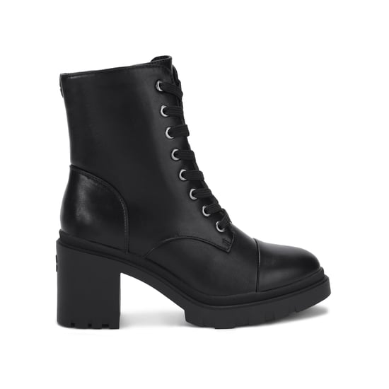 Carvela Boulder Plain Lace Up Boots - Image 1