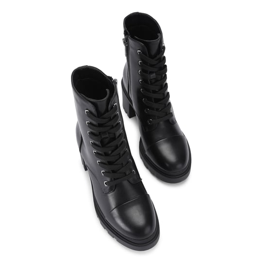 Carvela Boulder Plain Lace Up Boots - Image 2