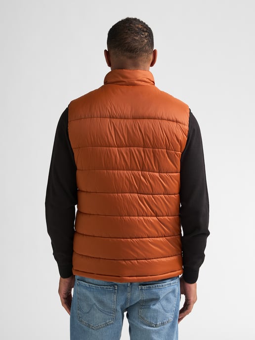 Petrol Industries - Heren Gewatteerde bodywarmer dawson - Oranje - Image 4