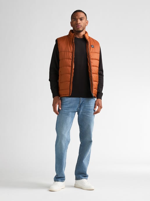 Petrol Industries - Heren Gewatteerde bodywarmer dawson - Oranje - Image 5