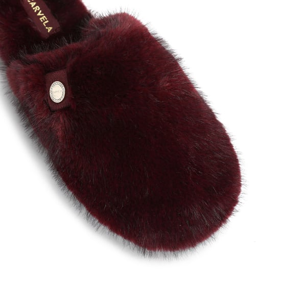 Carvela Jackpot Fur Slipper Slippers - Image 4