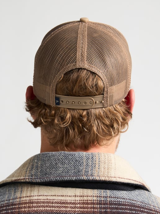 Petrol Industries - Heren Trucker cap met badge steeltrail - Wit - Image 3
