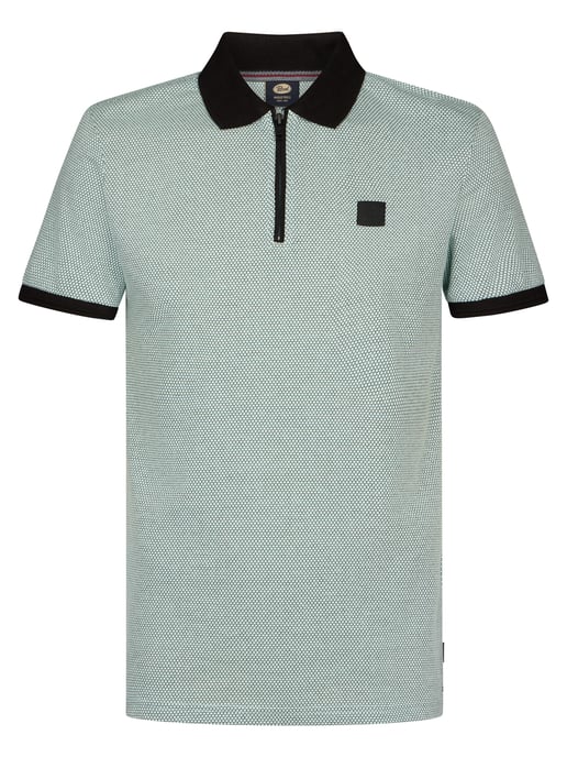 Petrol Industries - Piqué Polo Turbo Men - Green - Image 1
