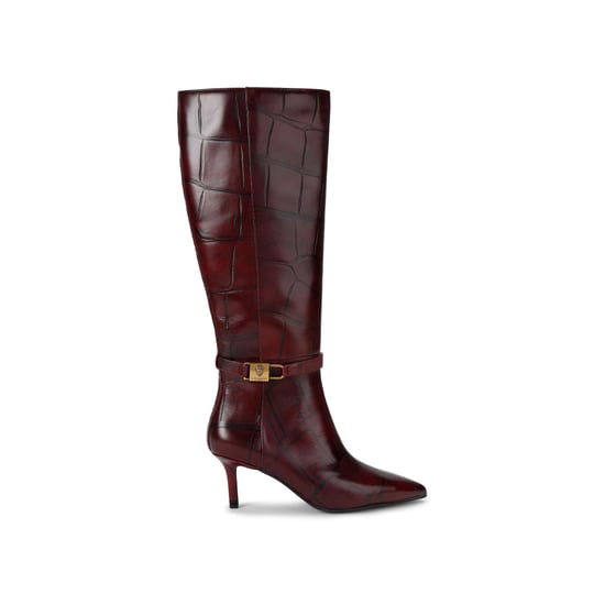 Kurt Geiger London Leather Brixton Knee Boots - Image 1