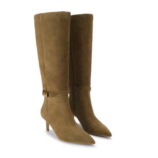 Kurt Geiger London Suede Brixton Knee Boots - Image 2