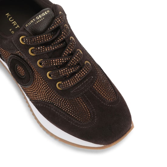 Kurt Geiger London Suede Bromley Runner Sneakers - Image 4