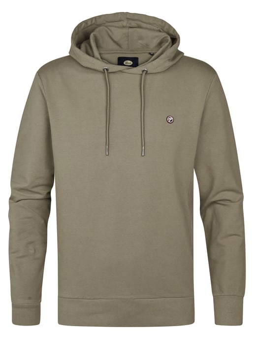 Petrol Industries - Comfortable Hoodie Driftwood Men - Green - Image 1