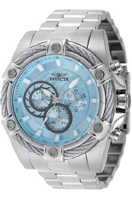 Invicta Bolt 69796 Men's Watch - Quartz Movement - Steel with Blue Dial - 52 mm - Image 1