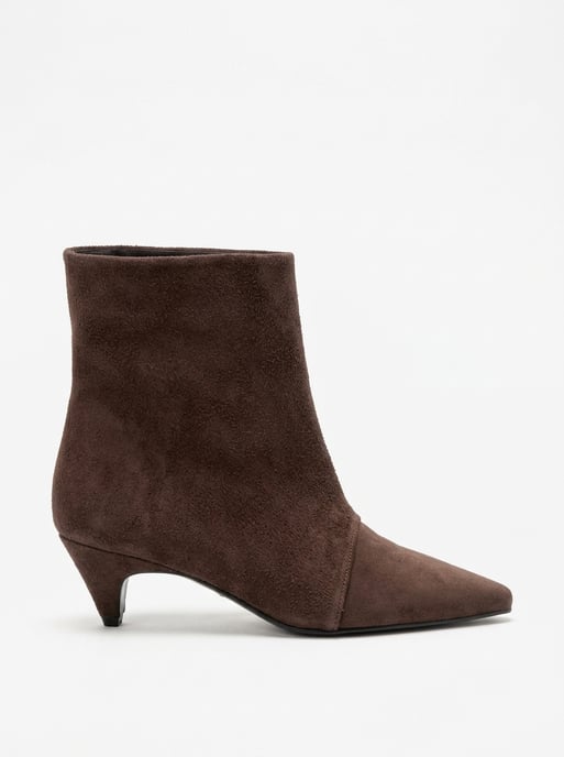 Amara Läder Kitten Heel Ankelstövel - Image 2