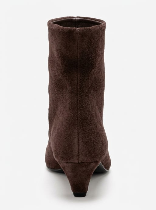 Amara Läder Kitten Heel Ankelstövel - Image 3