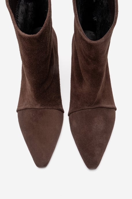 Amara Läder Kitten Heel Ankelstövel - Image 5