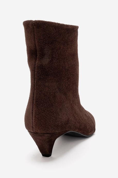 Amara Läder Kitten Heel Ankelstövel - Image 6