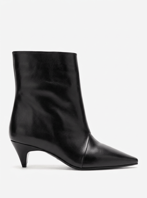 Amara Läder Kitten Heel Ankelstövel - Image 2