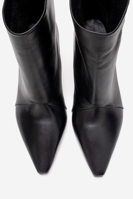 Amara Läder Kitten Heel Ankelstövel - Image 5