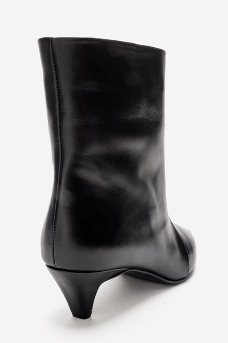 Amara Läder Kitten Heel Ankelstövel - Image 6