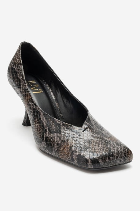 Hertz Stiletto Vierkante Neus Pump - Image 1