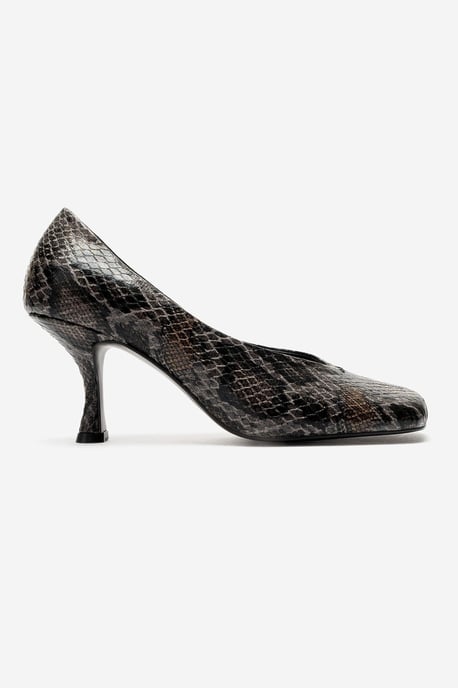 Hertz Stiletto Vierkante Neus Pump - Image 2