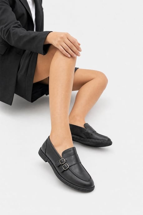 Daly Leren Gesp Loafer - Image 6