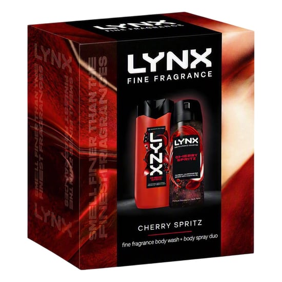 LYNX Fine Fragrance Cherry Spritz Gift Set 2 piece - Image 1