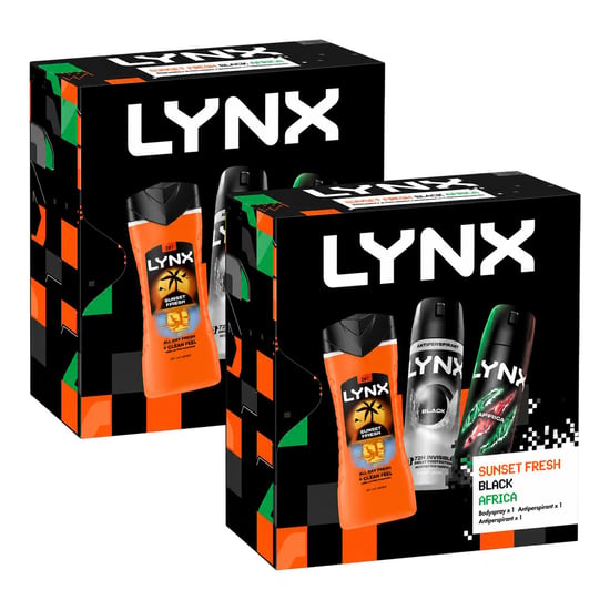 LYNX All Stars Trio Gift Set 3 piece, Pack of 2 - Image 1