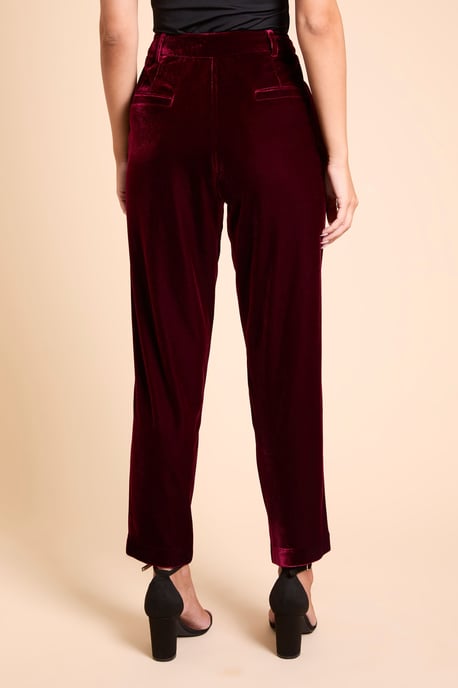 Velvet Tailored Trouser - Image 3