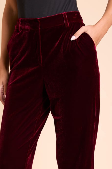 Velvet Tailored Trouser - Image 4