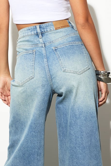 The Tall Mid Waist Wide Leg Jean - Image 4