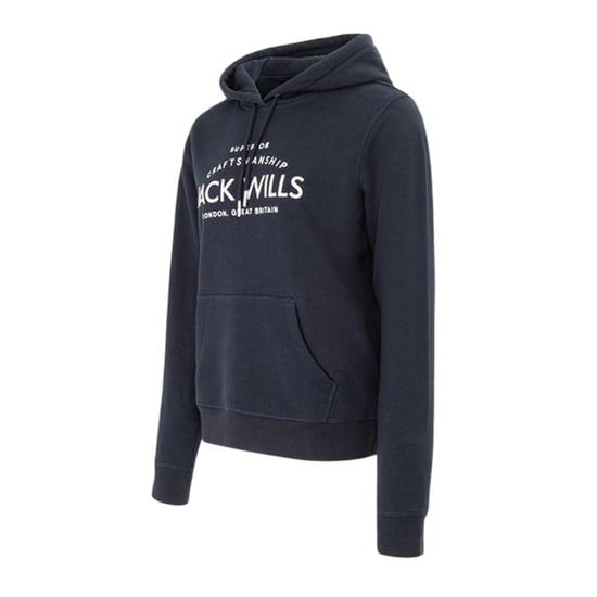 Jack Wills Womens/Ladies Graphic Logo Hoodie (Navy) - Image 4