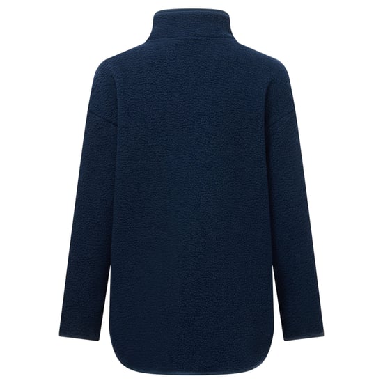 Regatta Frankie Borg fleece-top met halve rits en lang model voor dames (Marine) - Image 3