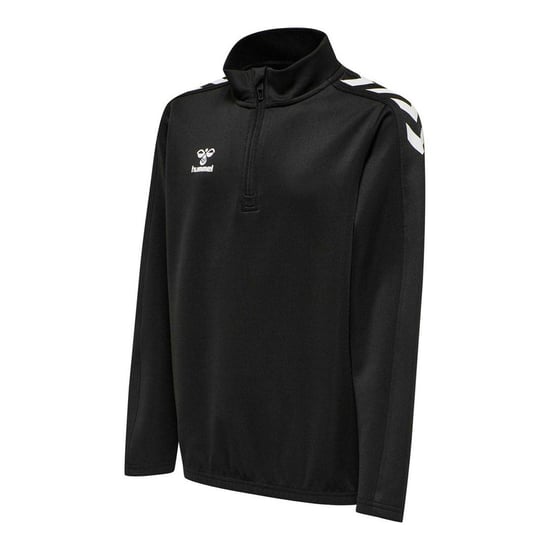 Hummel Mens Core XK Polyester Half Zip Sweatshirt (Black) - Image 3