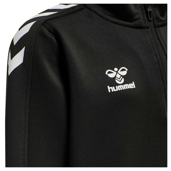Hummel Mens Core XK Polyester Half Zip Sweatshirt (Black) - Image 4