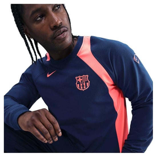 Nike Heren T90 2025/2026 FC Barcelona-sweatshirt (Blauw/oranje) - Image 4