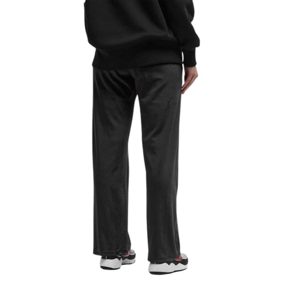 Nike Women's Sportswear Chill Knit Mid-rise Black Velour Pants - Image 3