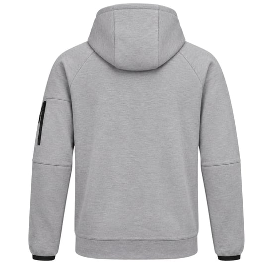 Nike Sportswear Tech Essentials Men's Full-zip Grey Fleece Hoodie - Image 2