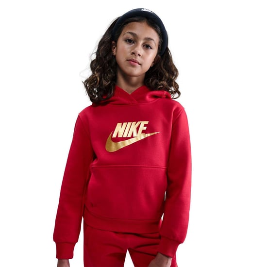 Nike Trui met tekstlogo voor kinderen/Kinderen (Universiteitsrood) - Image 5